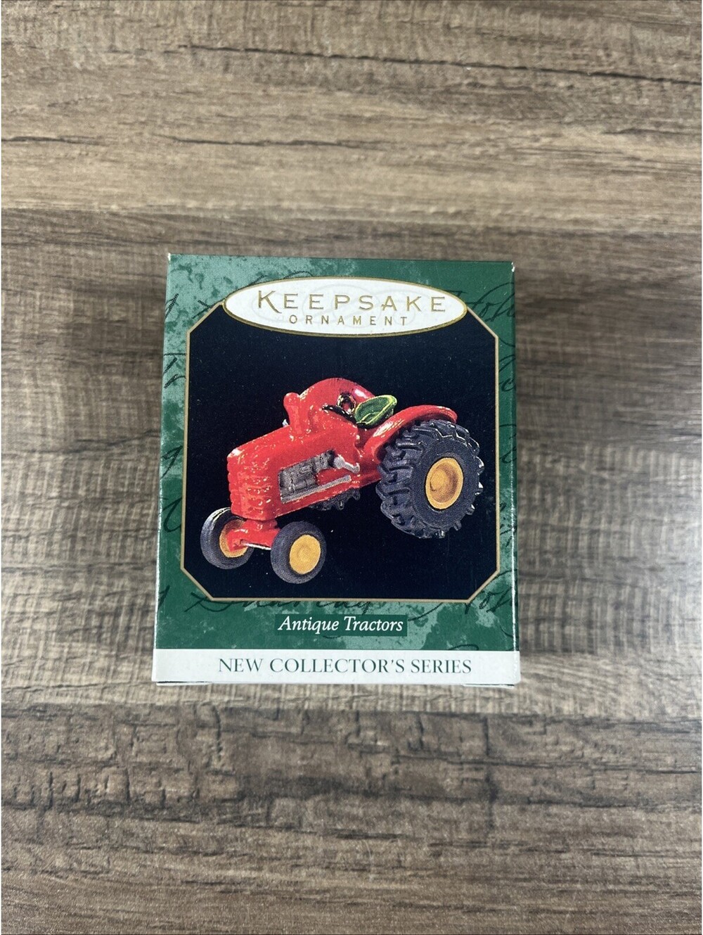 Hallmark Miniature Antique Tractors Ornament Collector's Series #1 First '97